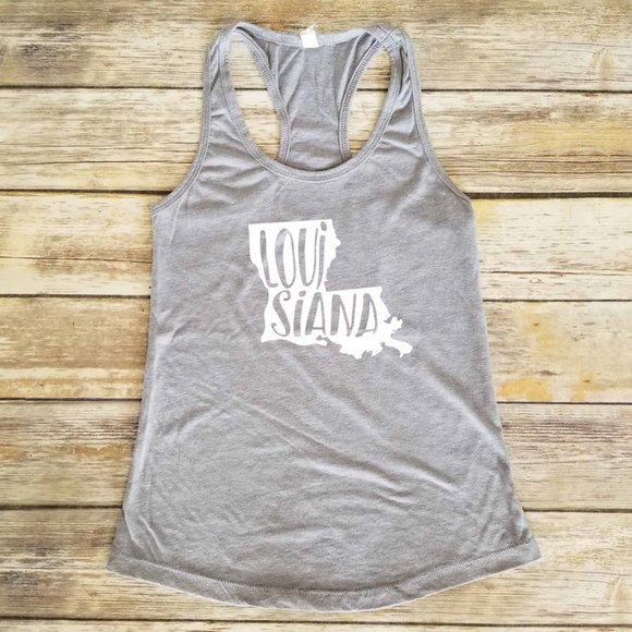Louisiana State Tank Top - Picture 2 of 3